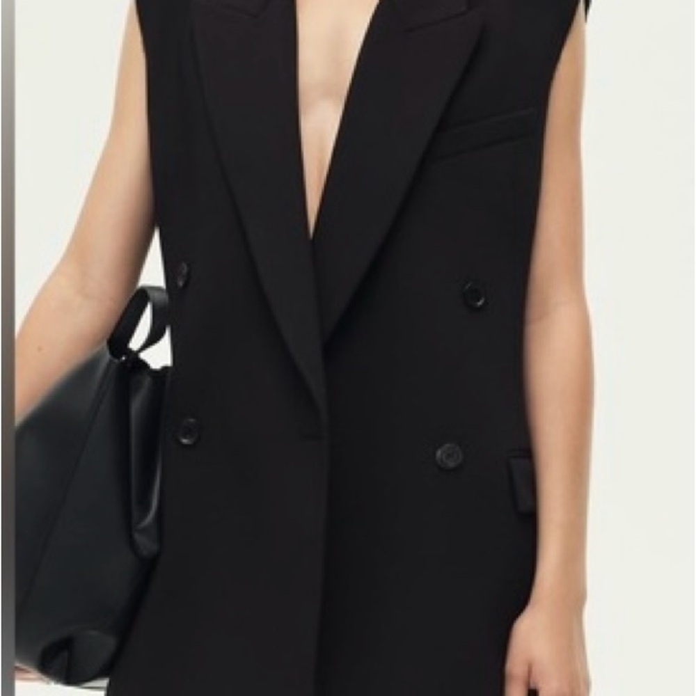 Zara Basic Black Blazer - image 1